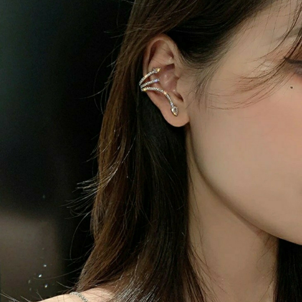 Rhinestone Ear Cuffs